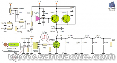 Обратно към клас D - 10W АМ възбудител 29903-0