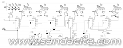 Часовник с газоразрядни индикаторни лампи Z570M 150223-1