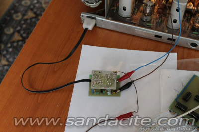 Монтиране на УКВ конверторна приставка на радиоприемник Акорд 104 48902-8