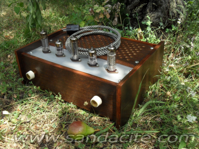 Лампов усилвател с 6Н23П и 6П14П, изграден от боклуци 33494-0