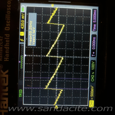 Юност 402(405) - проблем с вертикална линейност 180516-0