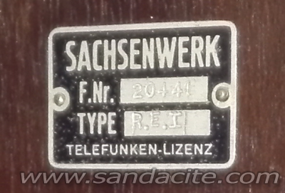 Радиоприемници 1923 - 1929 г. ESWE RE1, WV3, D-Zug 176345-3