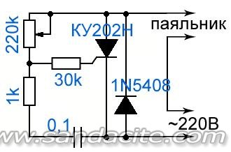 Въпроси по изграждане на регулатор на мощност (димер) с тиристори КУ202Н