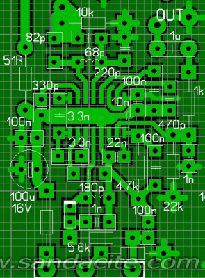 ФМ планка аналоговая на полную шкалу 167087-1