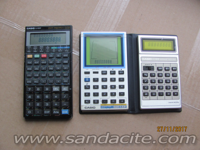 Няколко стари японски калкулатора. 83183-2