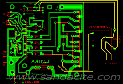 Проста схема на преобразовател 12/220 волта 165475-0