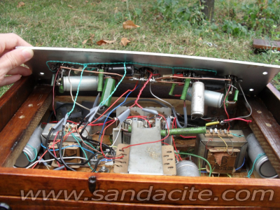 Лампов усилвател с 6Н23П и 6П14П, изграден от боклуци 33564-1