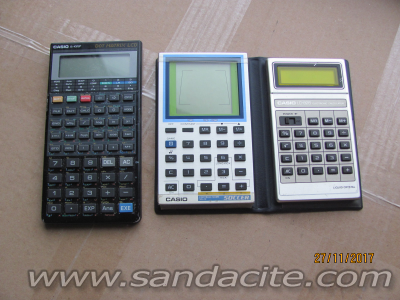 Няколко стари японски калкулатора. 83181-1