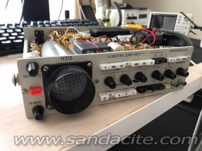 Осцилограф Н313 - профилактика и впечатления 155801-0