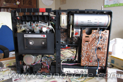 Радиокасетофон Вега 326 реставрация и пренастройка на УКВ 18637-6