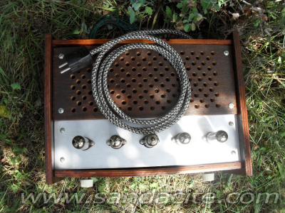 Лампов усилвател с 6Н23П и 6П14П, изграден от боклуци 33496-1