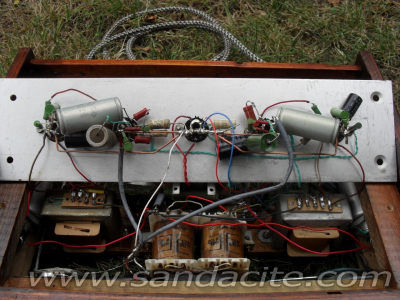 Лампов усилвател с 6Н23П и 6П14П, изграден от боклуци 33568-3