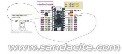 Как  да си направим Преходник за Mac Keyboard M0110 към USB  с Pro Micro 32U4 188093-2