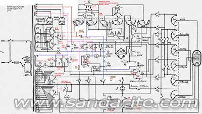 Лампомер Universal Röhrenprüfgerät W 252 41697-2